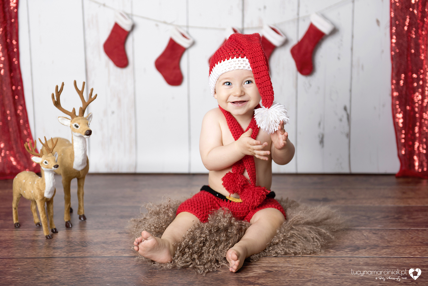 Mini sesje świąteczne : Fotografia dziecięca, noworodkowa