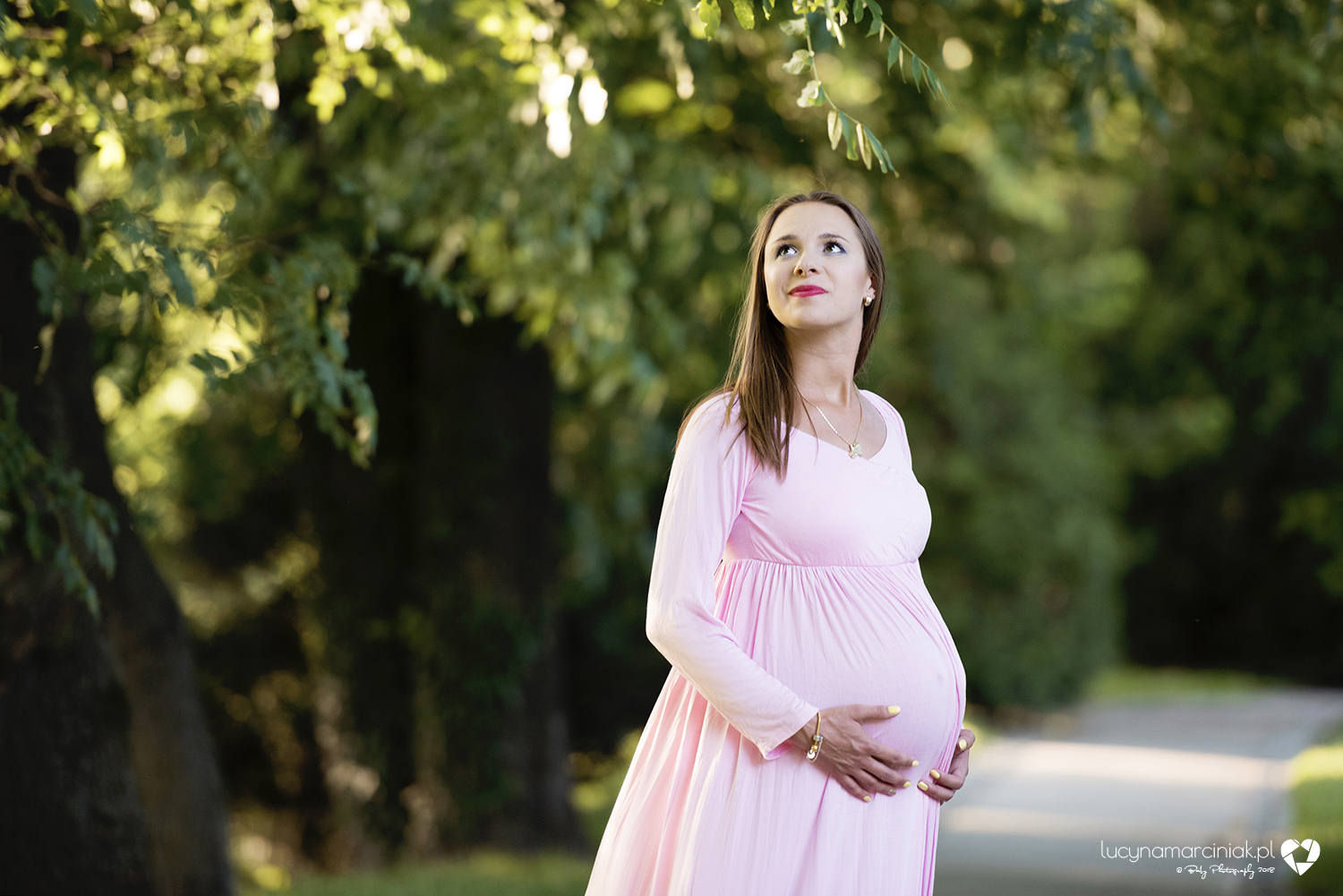 Cudowna sesja ciążowa w plenerze wroclaw